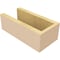 Ekena Millwork 6in. W x 4in. H x 12in. L Block Woodgrain TimberThane Rafter Tail, Primed Tan RFTUR06X04X12BLKRCPR - alternate 4